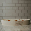 Vanilla Cashmere – Luxury Wooden Wick Soy Candle